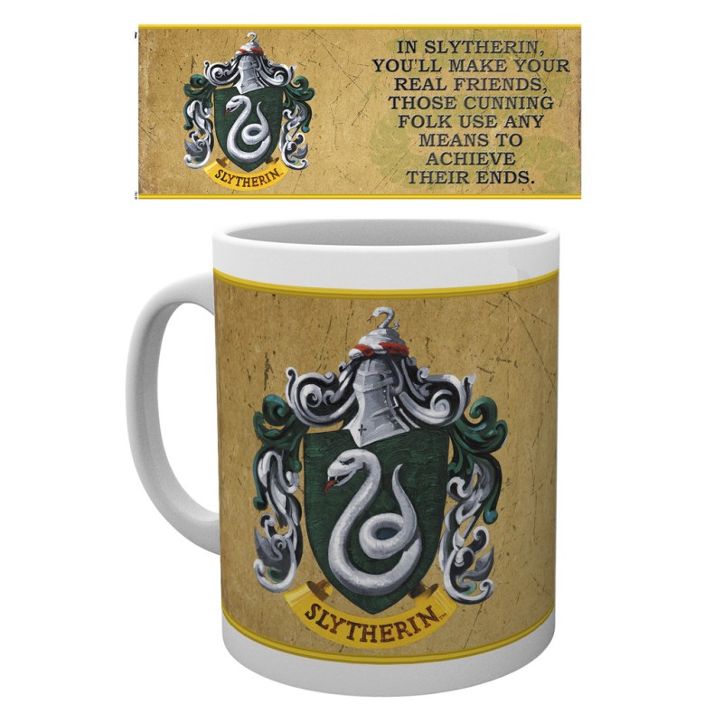 Harry Potter - Slytherin Characteristics - Mugg Harry Potter - Slytherin Characteristics - Mugg