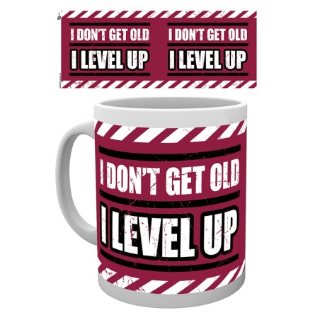 Gaming - I don't get old. I level up - Mugg