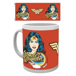 DC Comics - Wonder Woman Face - Mugg