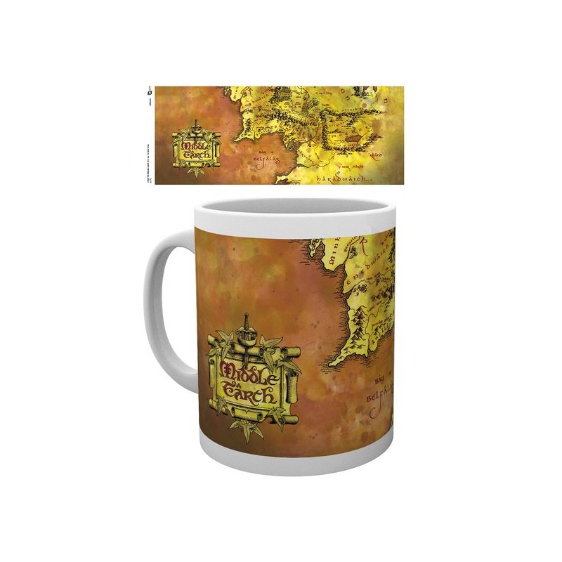 Lord of the rings - Map - Mugg Lord of the rings - Map - Mugg