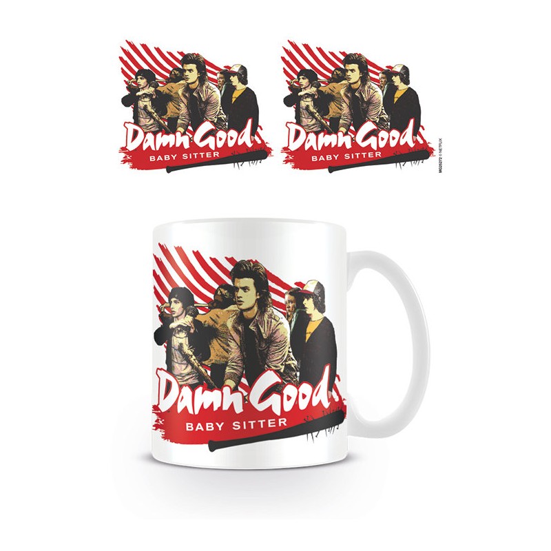 Stranger Things - Damn Good Babysitter - Mugg Stranger Things - Damn Good Babysitter - Mugg