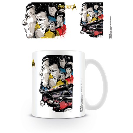 Star Trek (Boldly Go) - 50th Anniversary - Mugg