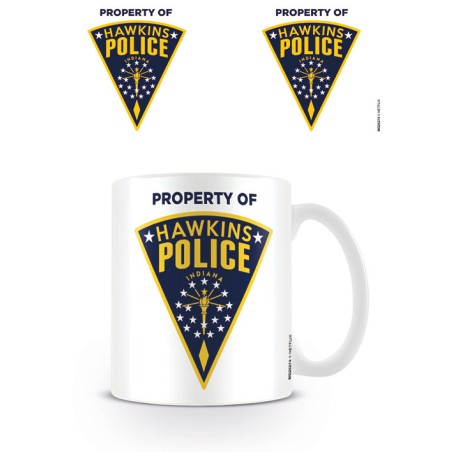 Stranger Things - Hawkins Police Badge - Mugg
