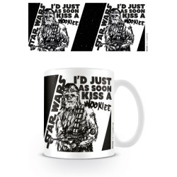 Star Wars - Kiss a Wookie - Mugg