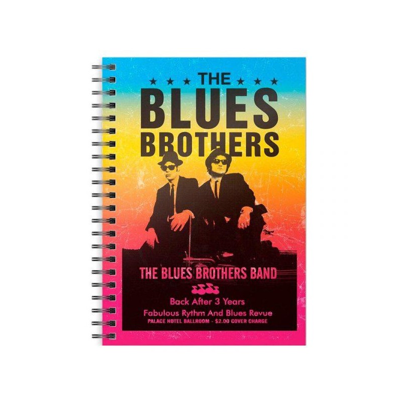 Anteckningsbok - The Blues Brothers Band Anteckningsbok - The Blues Brothers Band