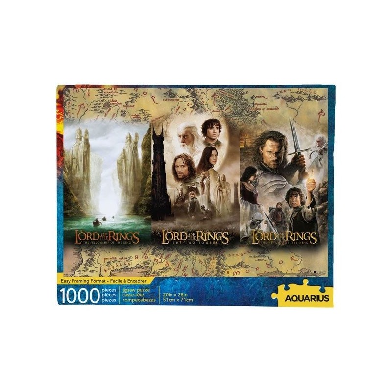 Sagan om Ringan - Lord of the Rings - Pussel - Triptych 