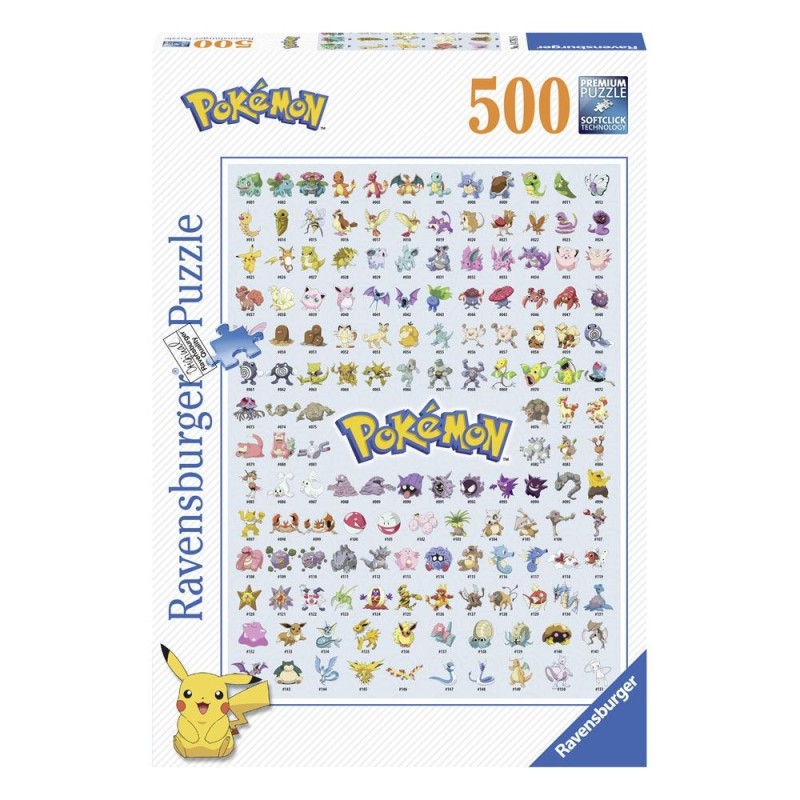 Pokemon - Pussel - Kanto