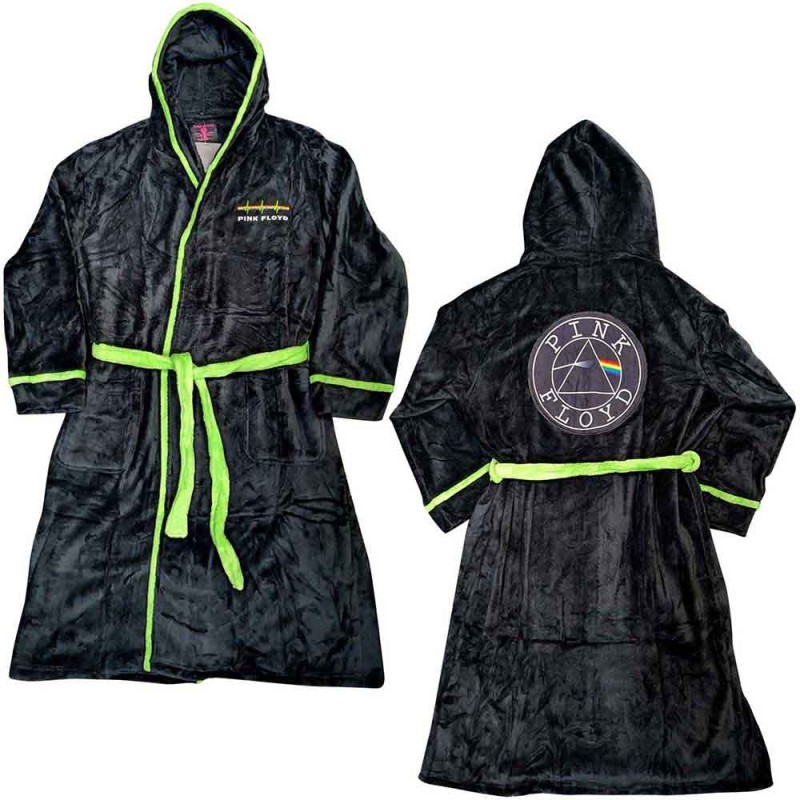 Pink Floyd Badrock i svart fleece storlek M-L