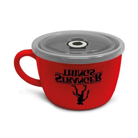 STRANGER THINGS (LOGO) SOUP & SNACK MUG