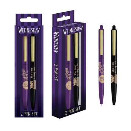 Pennset - WEDNESDAY (NEVERMORE) PEN SET 2PK