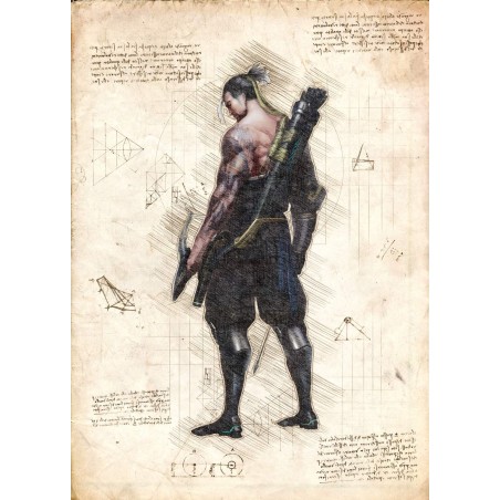 The Hobbit - Parchment map, Pergament karta