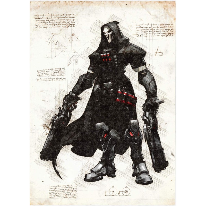 The Hobbit - Parchment map, Pergament karta The Hobbit - Parchment map, Pergament karta