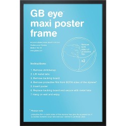 Ram Svart Maxi 61 x 91,5 cm MDF