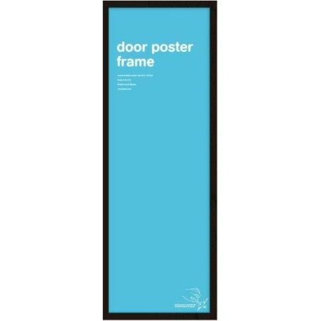 Svart ram som passar 158 x 53 cm affischer 