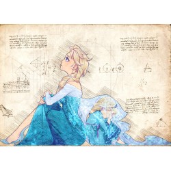 The Hobbit - Parchment map, Pergament karta