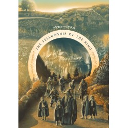 The Hobbit - Parchment map, Pergament karta