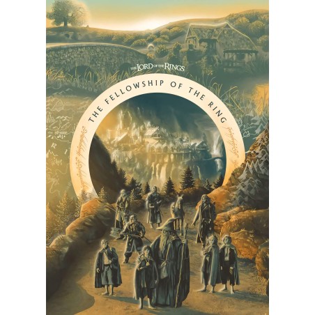 The Hobbit - Parchment map, Pergament karta