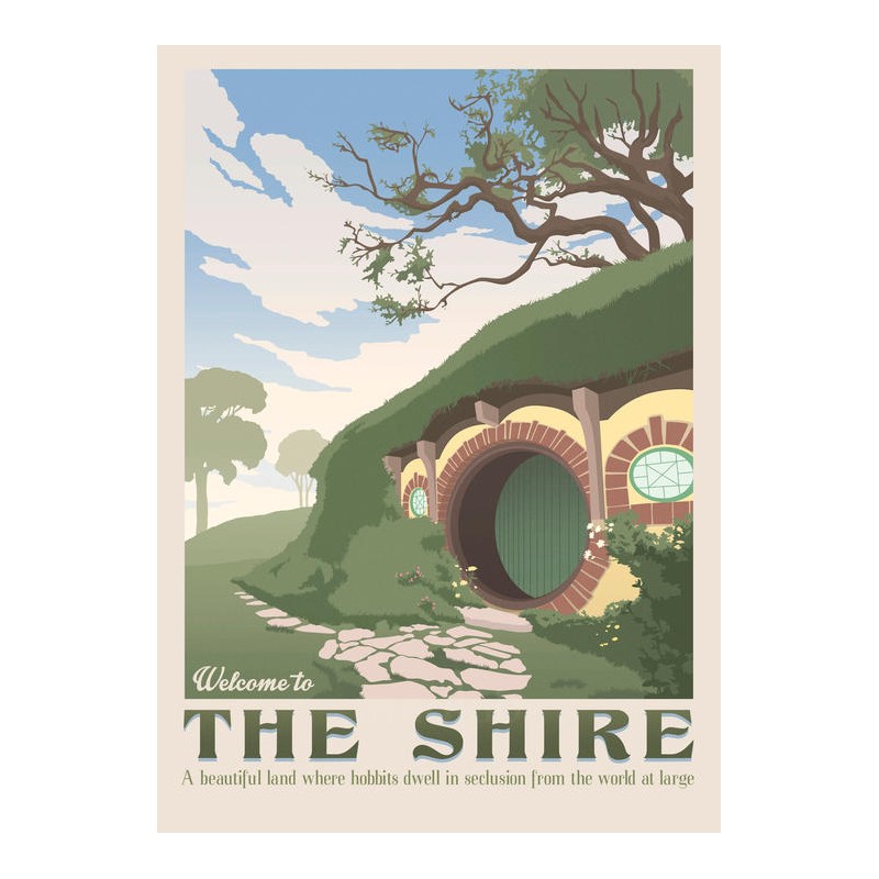 The Hobbit - Parchment map, Pergament karta The Hobbit - Parchment map, Pergament karta
