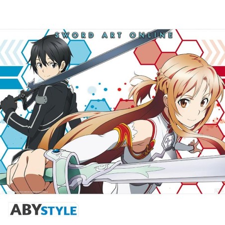 SWORD ART ONLINE - Poster Asuna & Kirito 2
