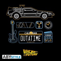 BACK TO THE FUTURE - Tshirt "DeLorean"