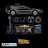BACK TO THE FUTURE - Tshirt "DeLorean"