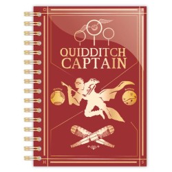 Anteckningsbok - Harry Potter - Quidditch Captain