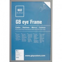 Ram Silverfärgad Maxi 61x91,5 cm MDF