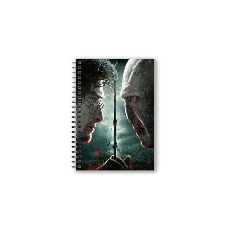 Anteckningsbok - Harry Potter Harry vs Voldemort 3D Anteckningsbok - Harry Potter Harry vs Voldemort 3D