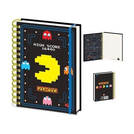 Anteckningsbolk - PAC-MAN (HIGH SCORE)