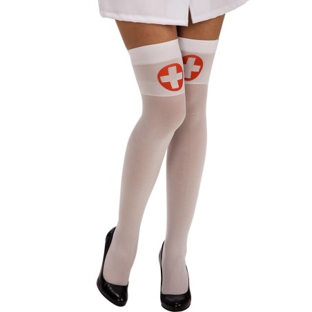 Nurse - Overknee stocking.