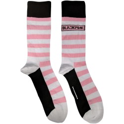 BlackPink - Strumpor - Vit och rosa