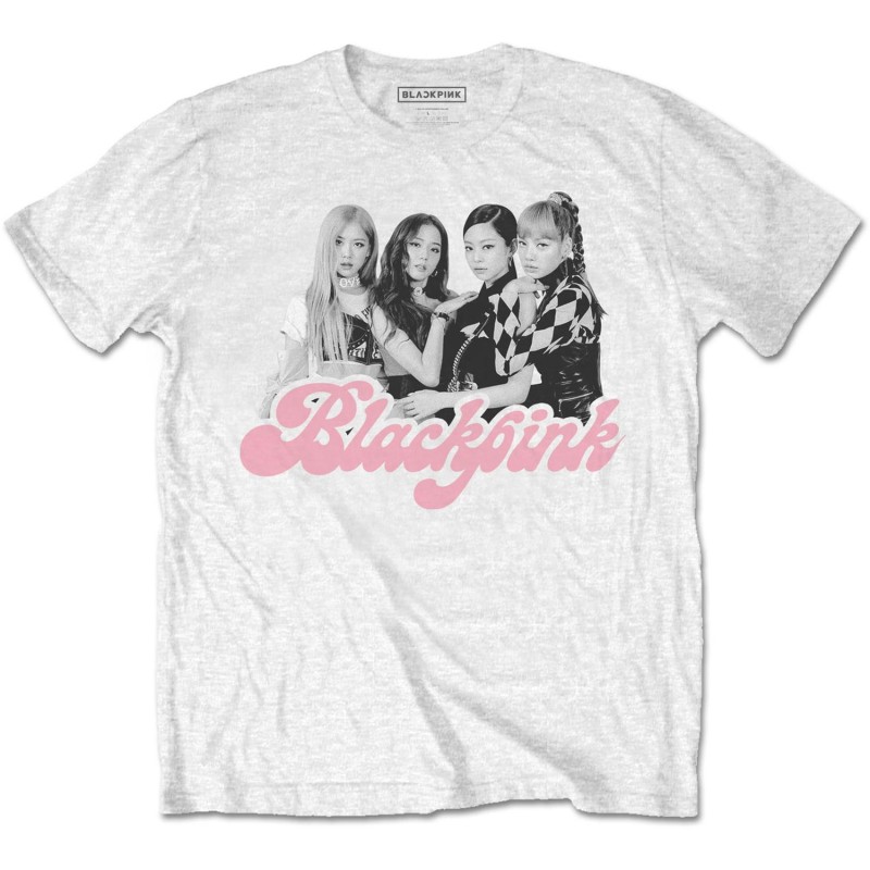 BlackPink - T-shirt Photo Ljus - Unisex M