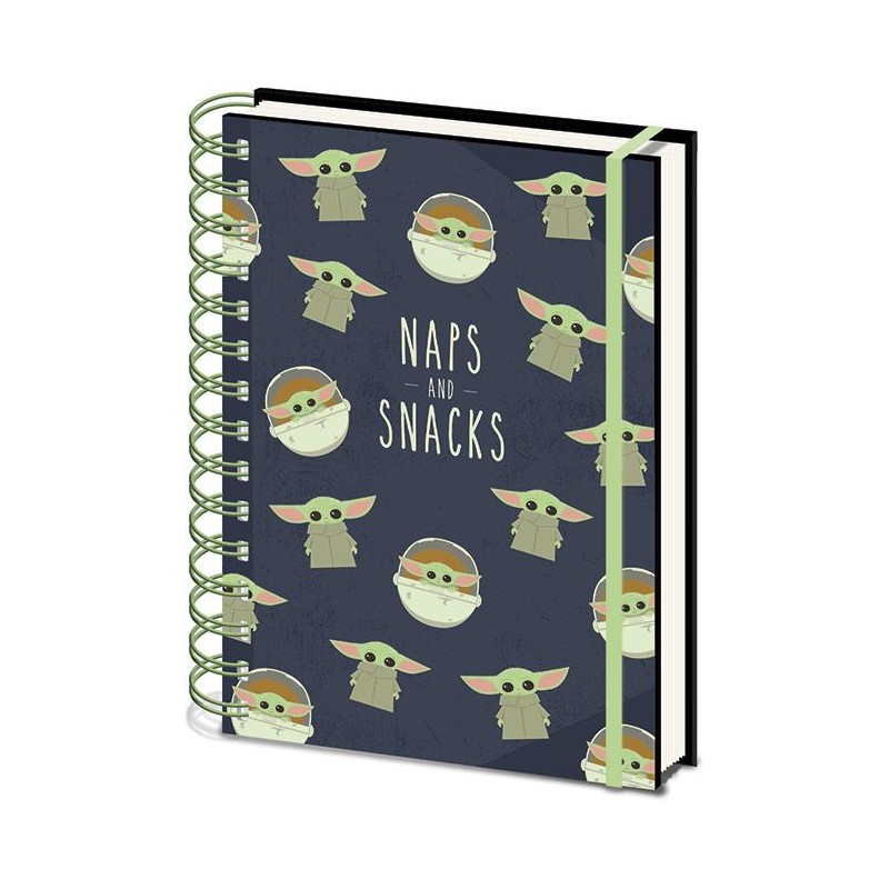 Anteckningsbok - Star Wars: The Mandalorian (Snacks And Naps) Anteckningsbok - Star Wars: The Mandalorian (Snacks And Naps)