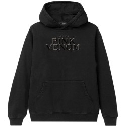 BlackPink Hoodie Pink Venom Oil Stroke Unisex storlek L