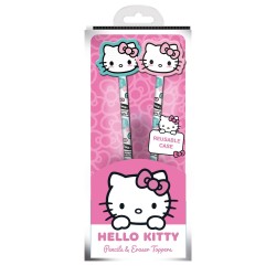 Pennset - HELLO KITTY (PINK) PENCIL & TOPPERS