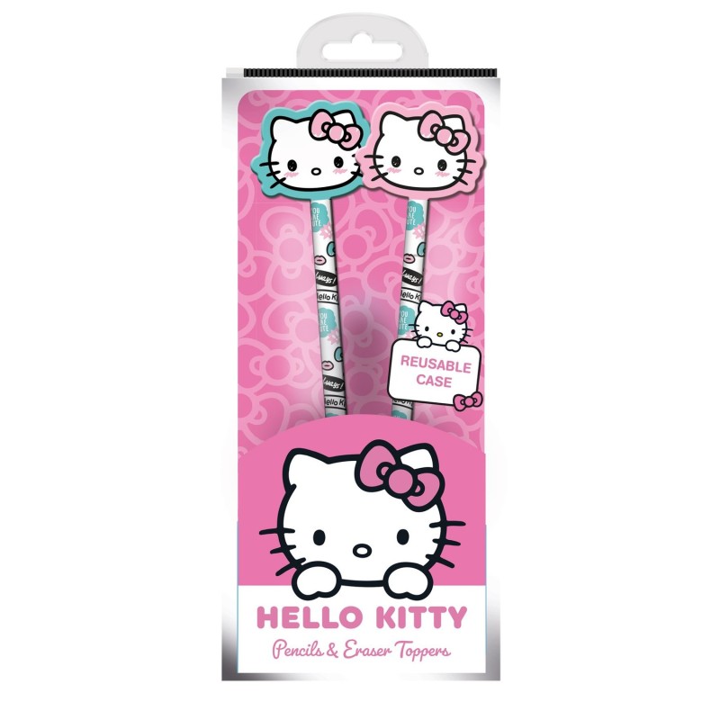 Pennset - HELLO KITTY (PINK) PENCIL & TOPPERS Pennset - HELLO KITTY (PINK) PENCIL & TOPPERS
