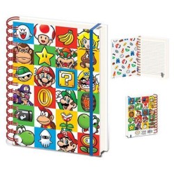 SUPER MARIO (COLOUR BLOCK) Anteckningsbok