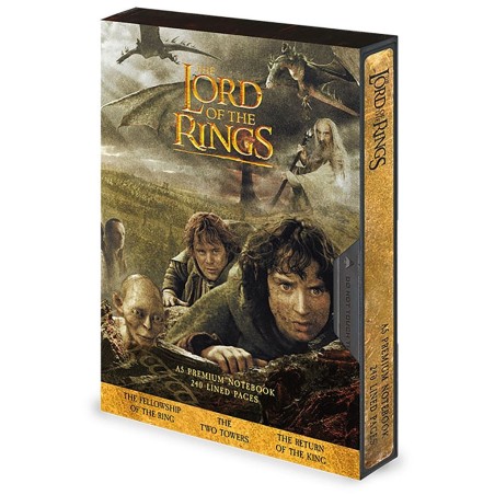 Anteckningsbok - LORD OF THE RINGS (VHS) A5 PREMIUM NOTEBOOK