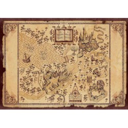 The Hobbit - Parchment map, Pergament karta