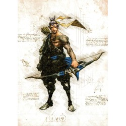 The Hobbit - Parchment map, Pergament karta
