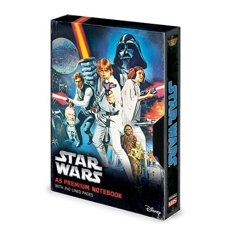 Anteckningsbok - Star Wars (A New Hope) VHS Anteckningsbok - Star Wars (A New Hope) VHS