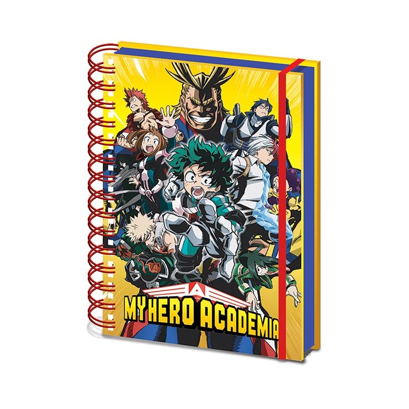 Anteckningsbok - My Hero Academia (Radial Character Burst) Anteckningsbok - My Hero Academia (Radial Character Burst)