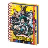 Anteckningsbok - My Hero Academia (Radial Character Burst)
