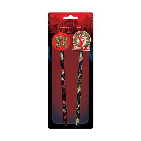 STRANGER THINGS 4 (DEMOGORGONS) PENCIL & TOPPERS