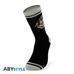 HARRY POTTER - Strumpor - Black & Grey - Hogwarts
