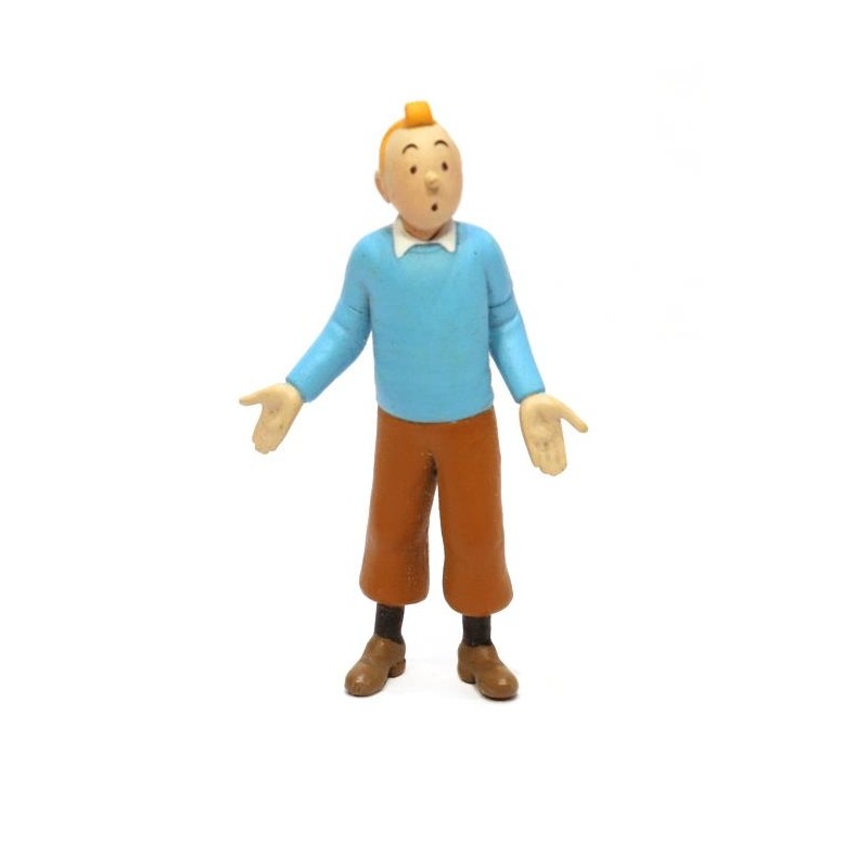 Tintin - PVC - Tintin i sin blå jumper Tintin - PVC - Tintin i sin blå jumper