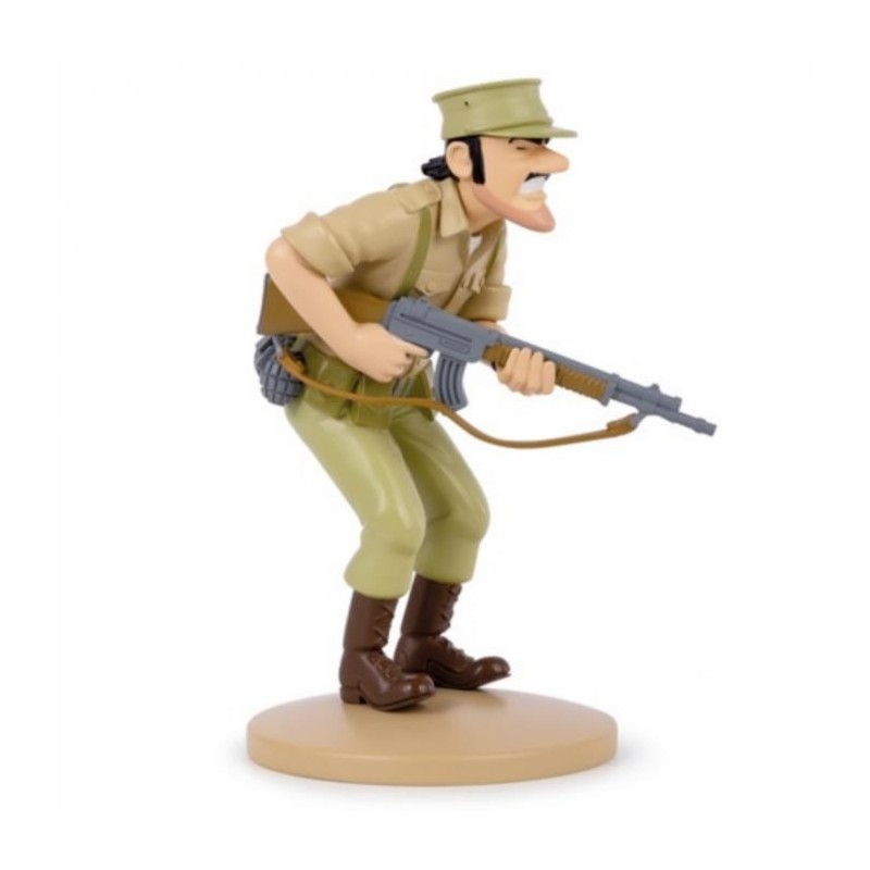 Tintin - Statyett -  Alcazar i uniform