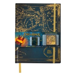 Anteckningsbok - Sagan om Ringen - Lord of the Rings - Map of Middle Earth