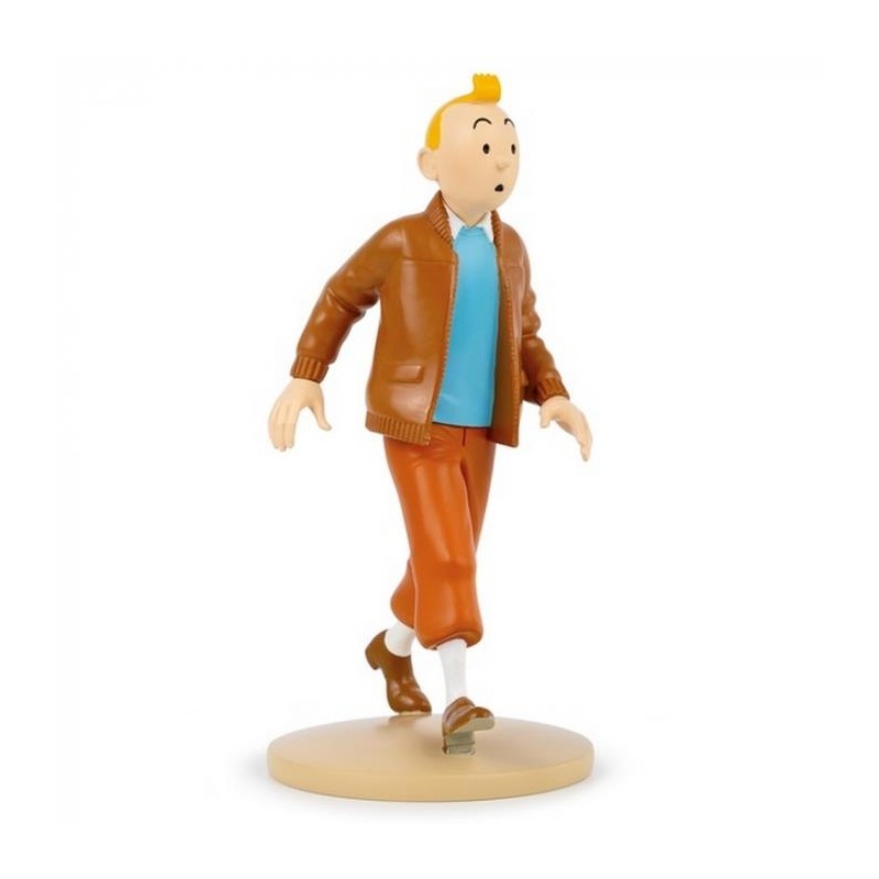 Tintin - Statyett - Tintin med flygjacka