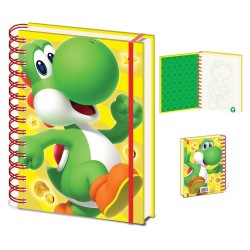 Anteckningsbok - Super Mario (Yoshi)